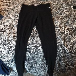 Victoria secret PINK black yoga leggings